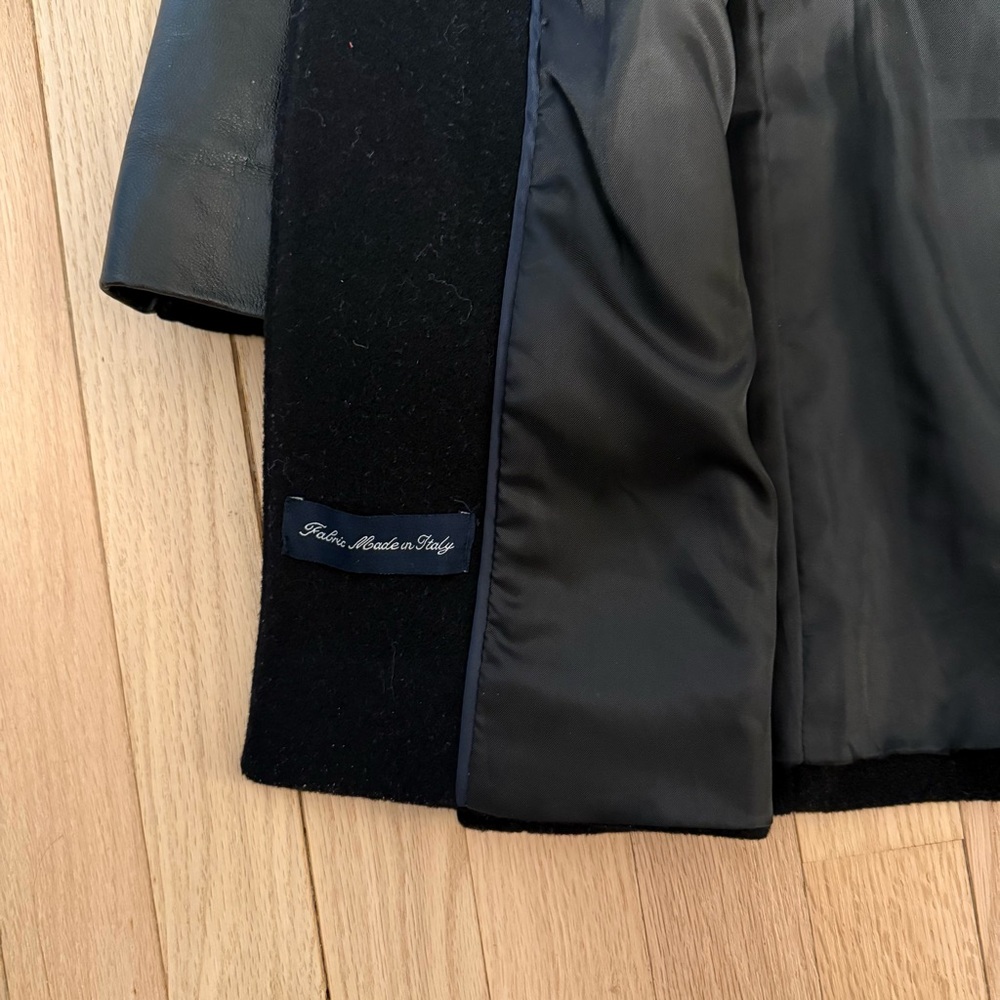 French connection 100% lambskin leather and wool Italian made - Picture 5 of 6
